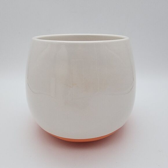 Rae Dunn Halloween Ghostin' Ceramic Ghost Planter White Artisan Collection 5x5" - Picture 4 of 10